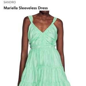 Sandro Mint Dress